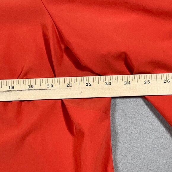 Chicos 2 Top Shirt 3 XL Pullover Keyhole Orange 3/4 Choker Sleeve Stretch Autumn - Picture 7 of 14